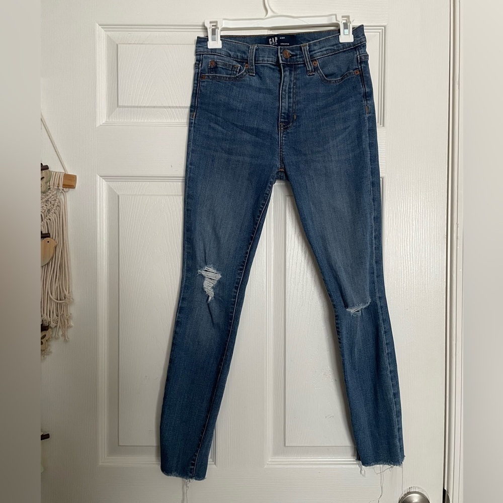 GAP Denim 0/25 R Legging Women's Classic Blue Skinny Jeans